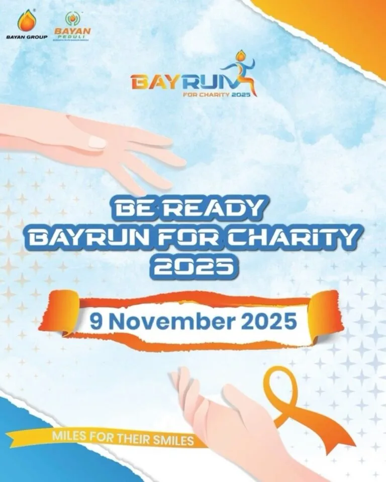 Poster event Bayrun For Charity 2025 di Jakarta pada Minggu, 9 Nov 2025