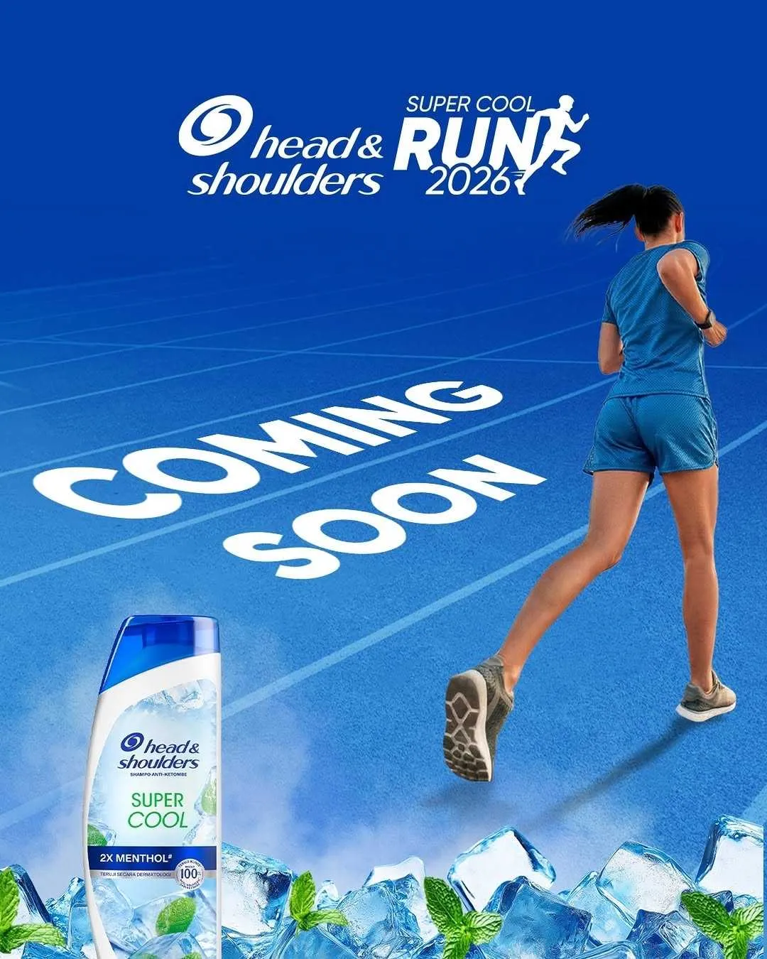 Poster event Head and Shoulders Super Cool Run 2026 di Jakarta Pusat pada Minggu, 26 Jul 2026