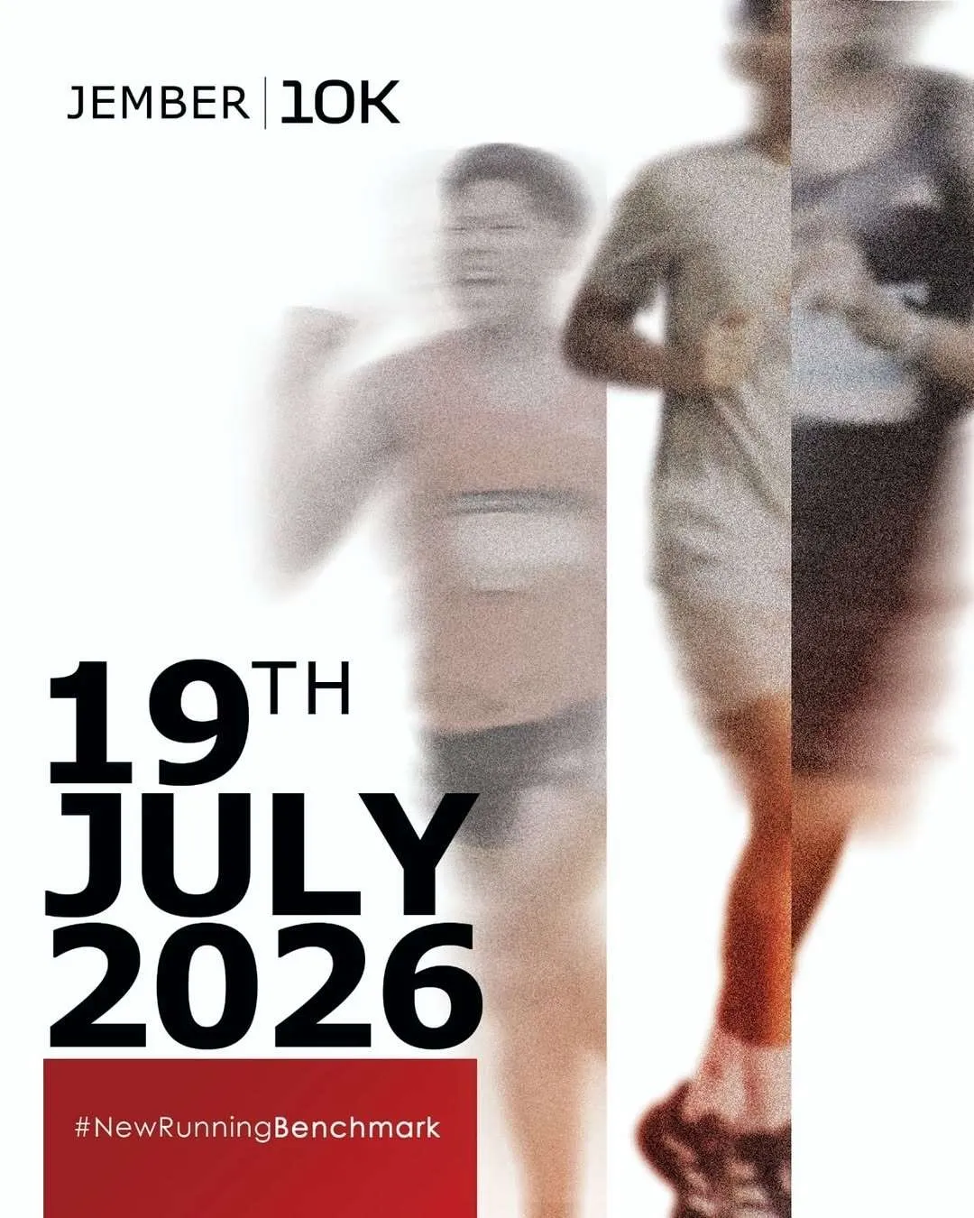 Poster event Jember 10K 2026 di Jember pada Minggu, 19 Jul 2026