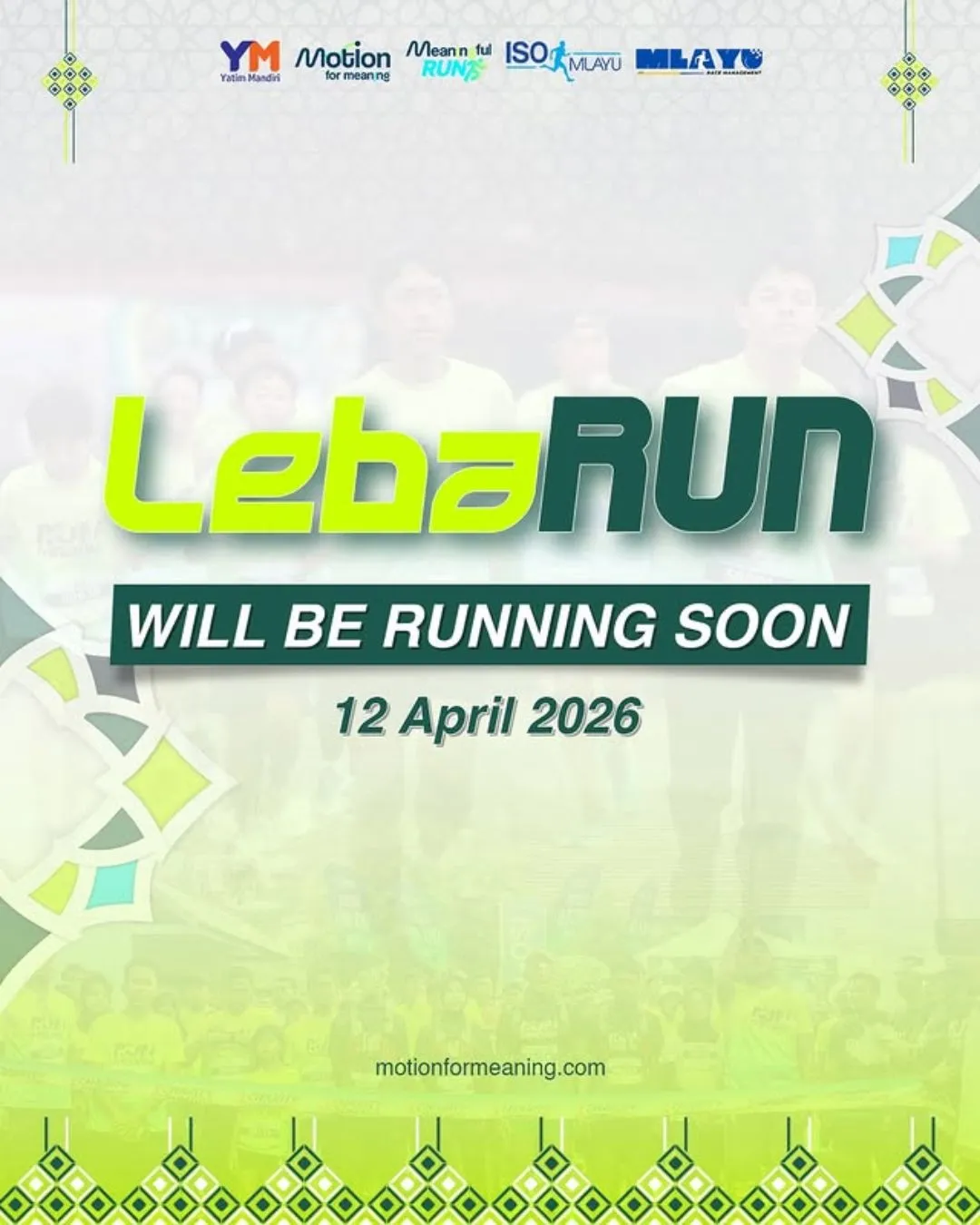 Poster event LEBARUN 2026 di Surabaya pada Minggu, 12 Apr 2026