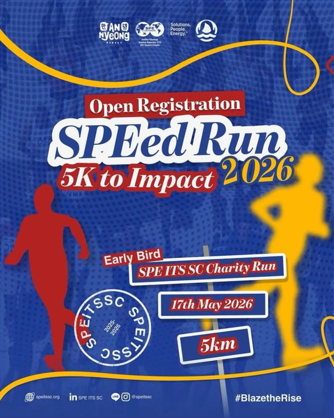 Poster event SPEed Run 2026 di Surabaya pada Minggu, 17 Mei 2026