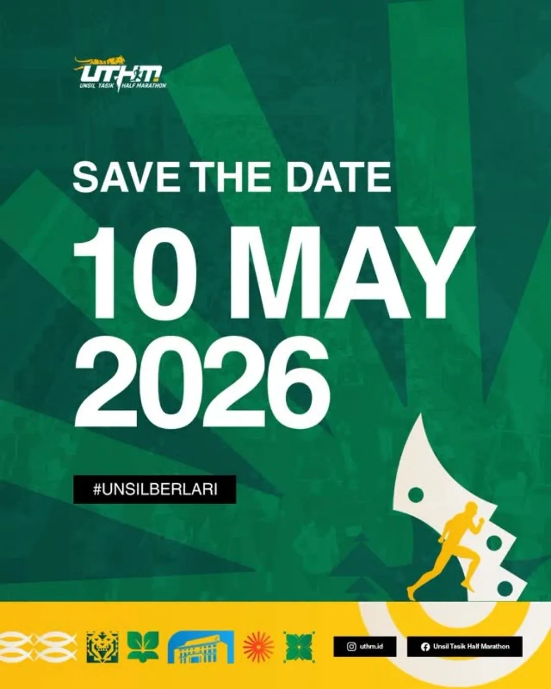 Poster event QRIS UTHM 2026 di Tasikmalaya pada Minggu, 10 Mei 2026